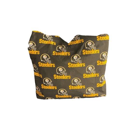 Pittsburgh Steelers Cotton Print Purse and Official Myron Cope’s Terrible Towel - Picture 9 of 11